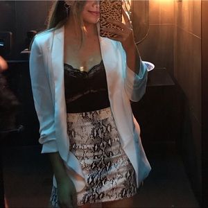 Animal printed skirt